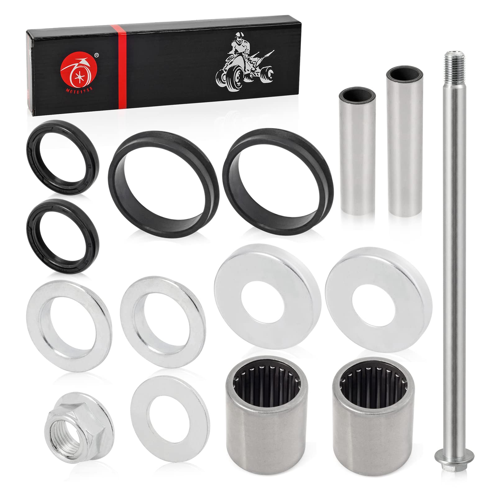 Amazon.com: Swingarm Seals Bearing Sleeve & Pivot Bolt Rebuild Kit